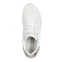 Baskets femme UNO WEDGE - HI STEPS blanc