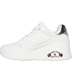 Baskets femme UNO WEDGE - HI STEPS blanc