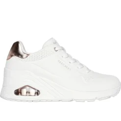 Baskets femme UNO WEDGE - HI STEPS blanc