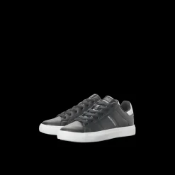 Baskets homme anthracite lacets polyuréthane Chase