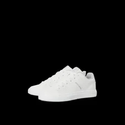 Baskets homme blanc lacets polyester Andy