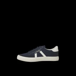 Baskets homme bleu marine lacets toile Jay