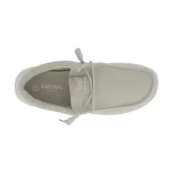 Baskets homme BRIME beige en coton