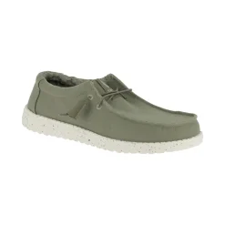 Baskets homme BRIME kaki en coton
