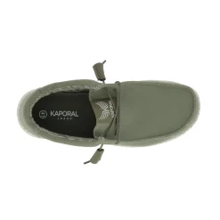 Baskets homme BRIME kaki en coton
