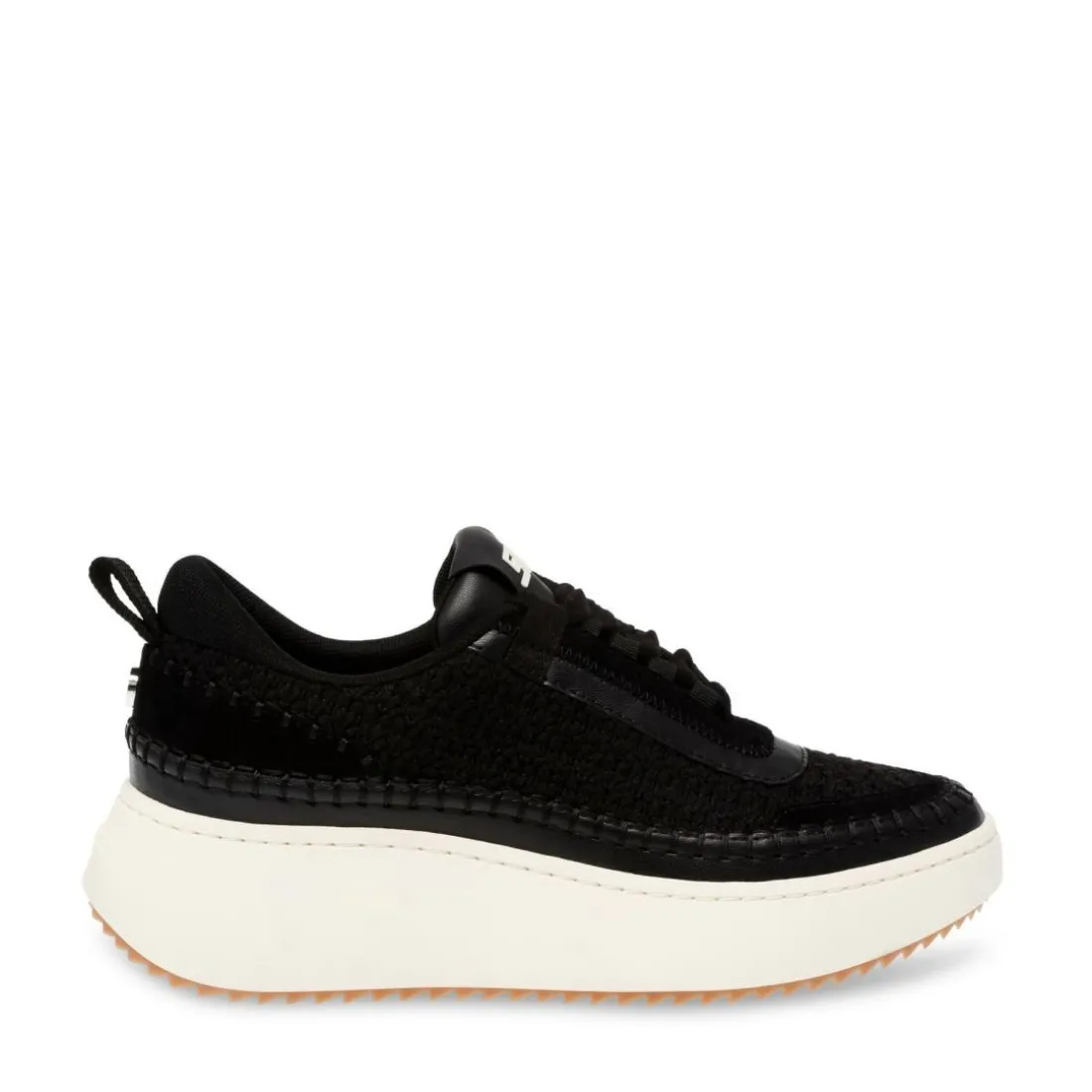 Baskets synthétique noir/blanc DOUBLETAKE