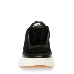 Baskets synthétique noir/blanc DOUBLETAKE