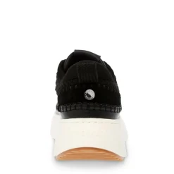 Baskets synthétique noir/blanc DOUBLETAKE