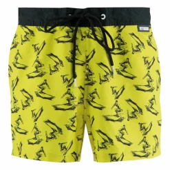 Bermuda de bain homme Waves Jaune WAVES