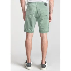 Bermuda short BODO vert sauge en coton
