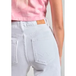 Bermuda short en jeans fille THILO blanc Léna Xena