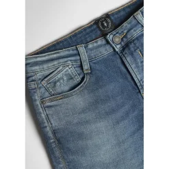 Bermuda short garçon, en jeans Jogg Boy bleu