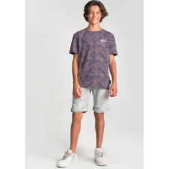Bermuda short garçon, en jeans JOGG gris Cleo