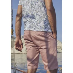 Bermuda short JOGG rose Theo en coton