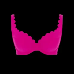 Bikini plongeant magenta