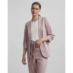 Blazer classique regular fit col à revers Violet Maya