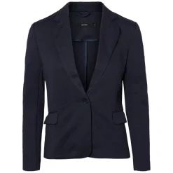 Blazer croisé Regular Fit Col à revers Longueur regular bleu