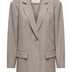 Blazer oversize ONLLINDAS - Gris orange lilium Nola