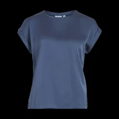 Blouse manches courtes bleu Ruby