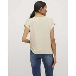 Blouse manches courtes gris Hope