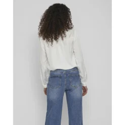 Blouse manches longues blanc Jade