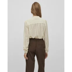 Blouse manches longues gris clair Hope