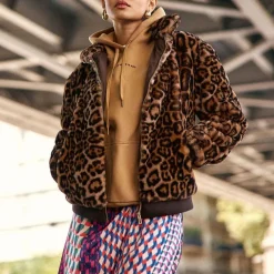 Blouson leopard NANCY