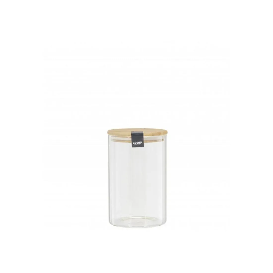 Bocal en verre et bambou 1l CIGLA