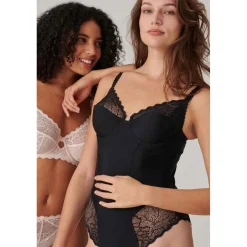 Body avec armatures noir - Oceane