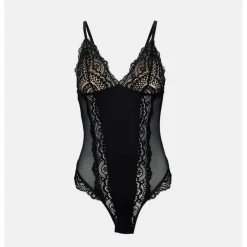 Body décolleté Sans Armatures - Noir Scandale eco-lingerie