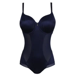 Body forme cœur rembourré - Saphir Bleu