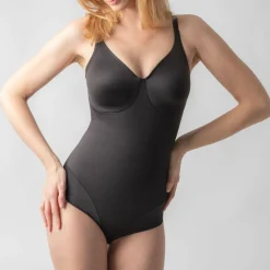 Body gainant armatures noir en nylon