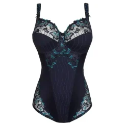 body galbant emboitant bleu