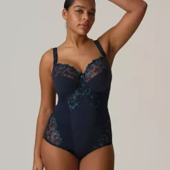 body galbant emboitant bleu