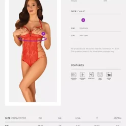 Body ouvert - Rouge