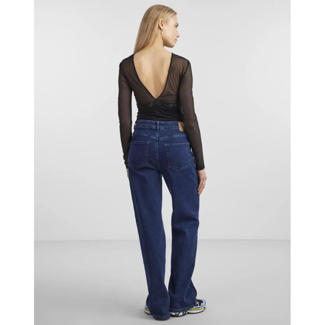 Bodystocking manches courtes noir
