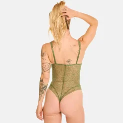 Bodytanga kaki Masque vert