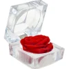 Boite à Bijoux So Charm Rose eternelle rouge