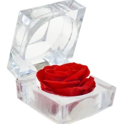Boite à Bijoux So Charm Rose eternelle rouge