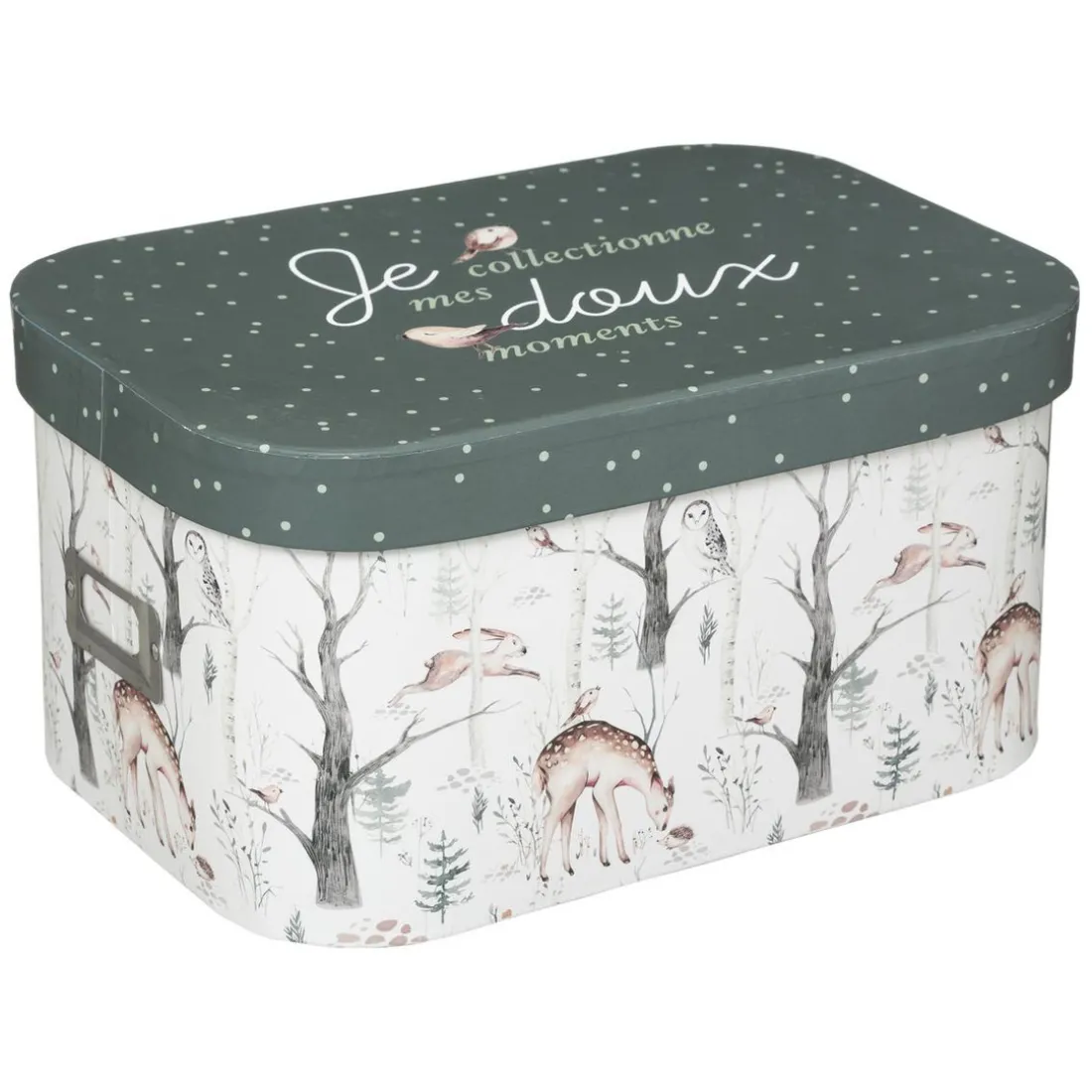 Boites Rangement Carton lot de 3