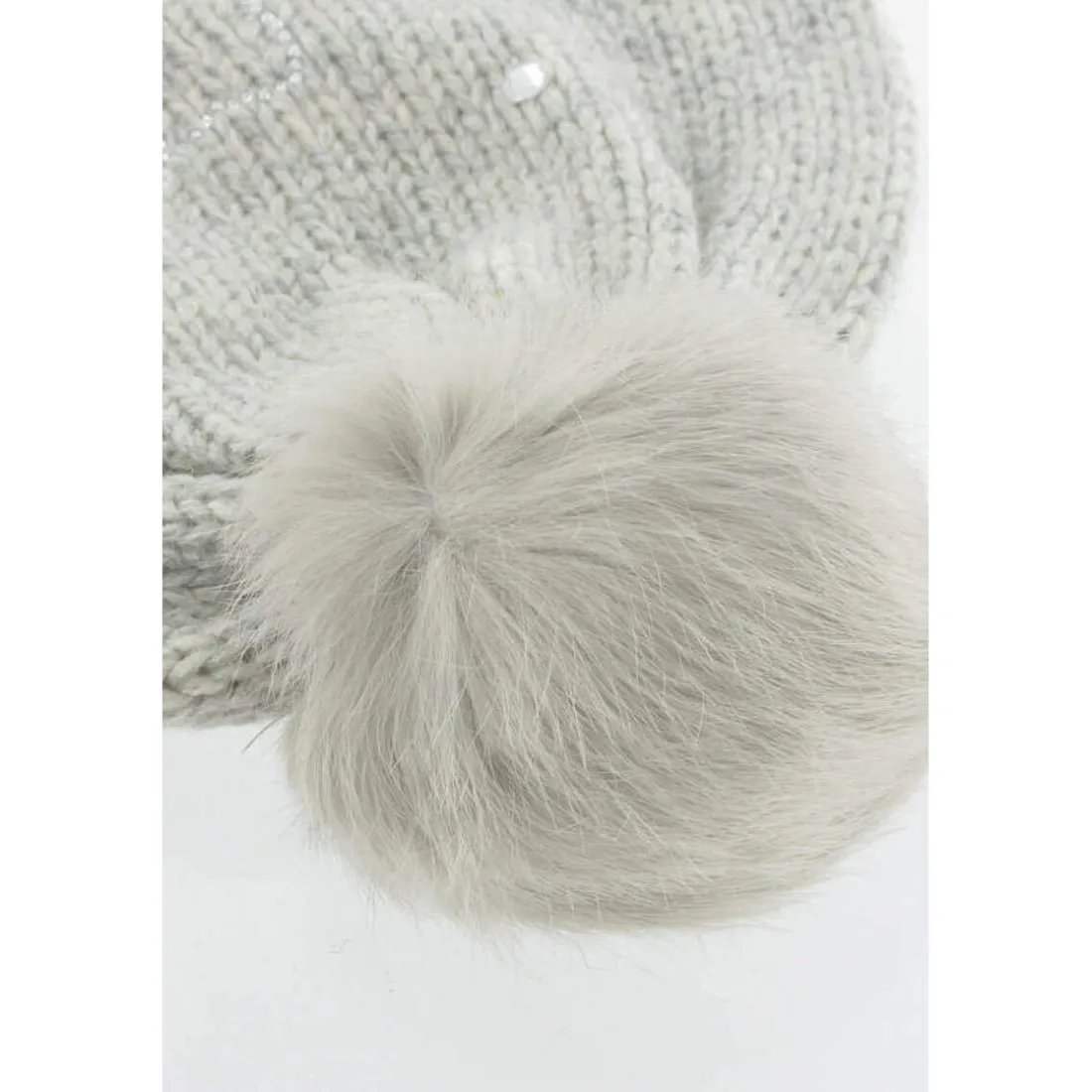 Bonnet Hello Kitty Gris