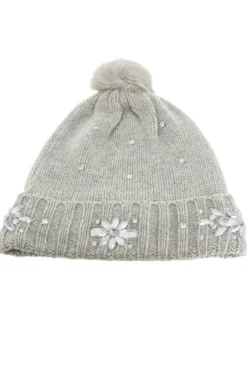 Bonnet Hello Kitty Gris