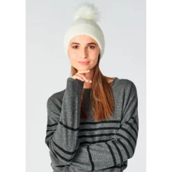 Bonnet MOESA crème en nylon Iris