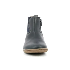 Boots enfant VERMILLON Bleu marine en cuir