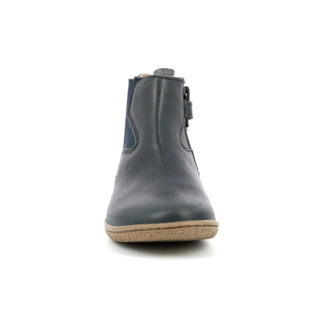 Boots enfant VERMILLON Bleu marine en cuir