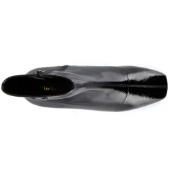 Boots femme noir vernis DANIELA