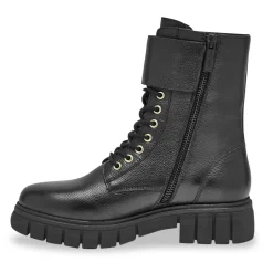 Boots noir RITIKA en cuir
