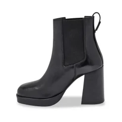 Boots noir VANILLA en cuir