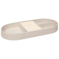 Boîte à bijoux Enya Velours Beige L255cm