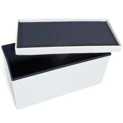 Boîte de rangement blanc pliable TESSO